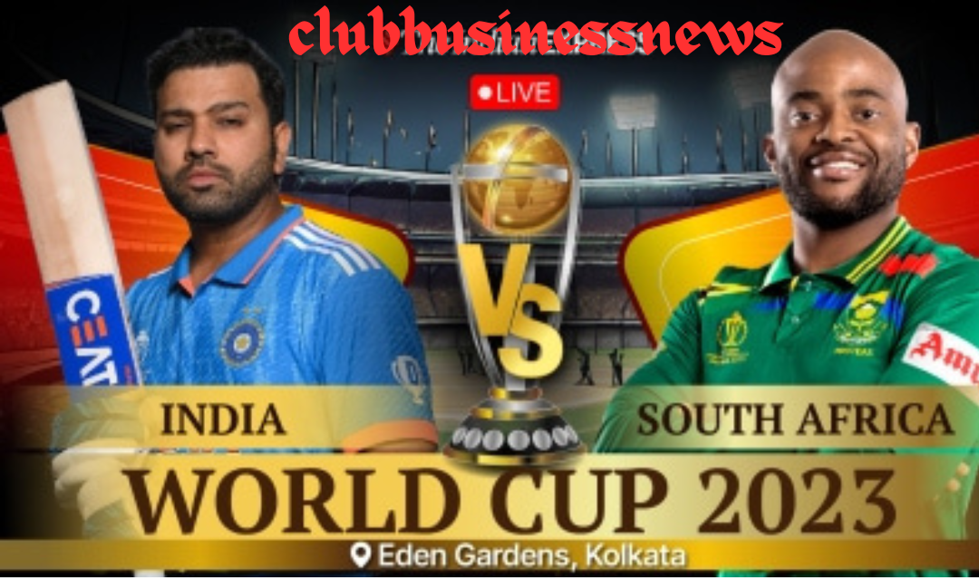 India Vs South Africa Live World Cup - Match 37 | IND vs SA Live Score